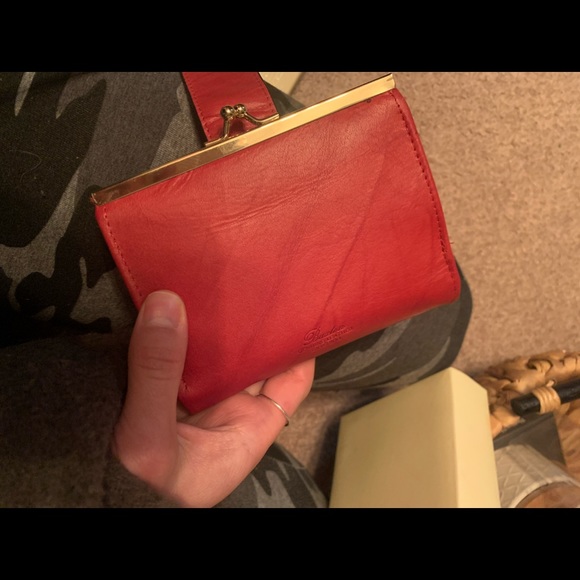 Red Leather Wallet - Picture 8 of 9